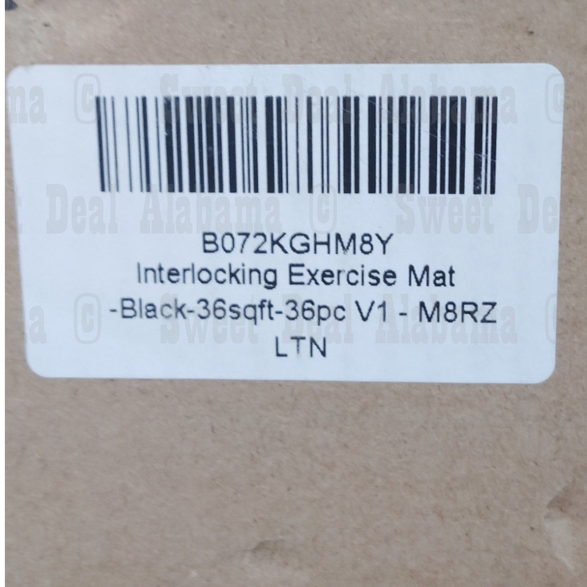 36 SQ. FT Puzzle/Interlocking Exercise Mat Tiles, 7/16, Shock Absorbing EVA Foam