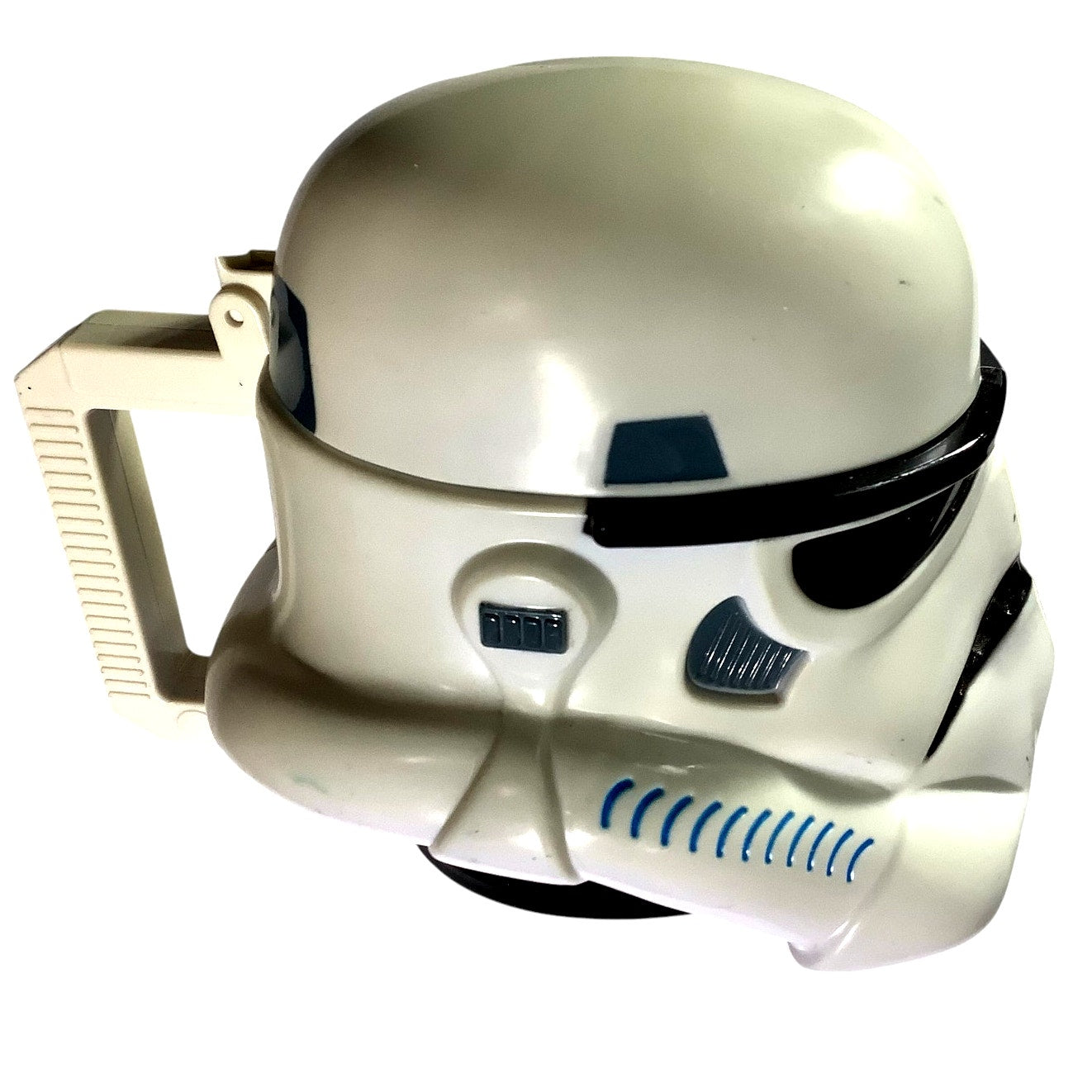Star Wars Stormtrooper Plastic Helmet Mug w/ Flip Lids, Disney Parks Souvenir