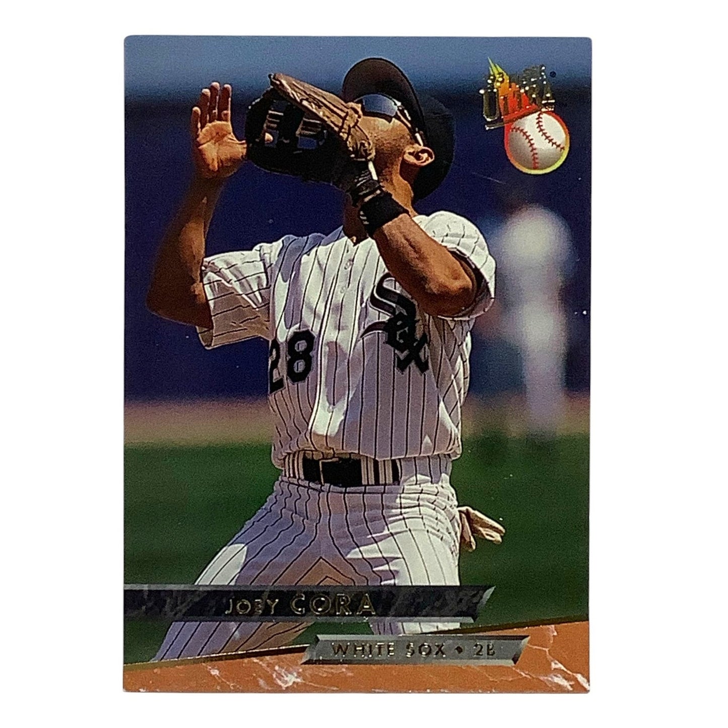 Joey Cora, Chicago White Sox, MLB, Fleer Ultra Baseball 1993, Card 172, EX/NM