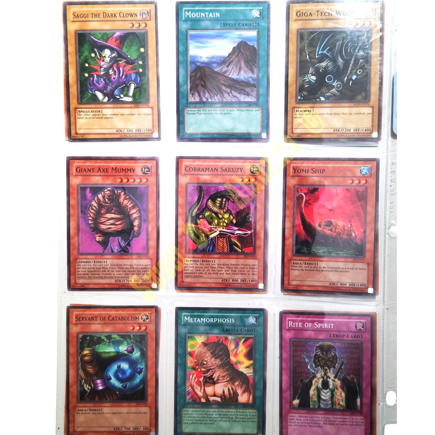 18 Random Yu-Gi-Oh! Cards Pictured, Excellent Condition, Actual Photos