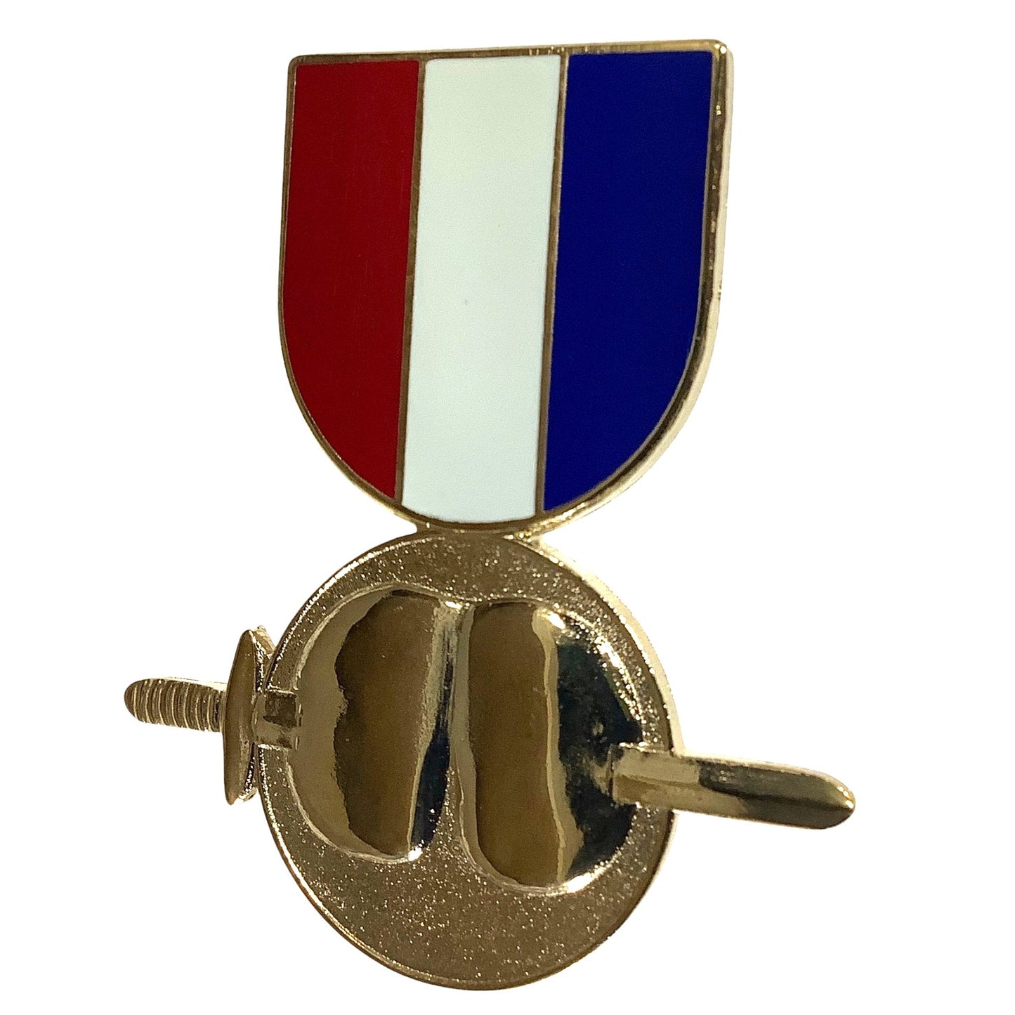 Novelty - Pain In The Ass Sword and Ribbon Hat / Lapel Pin, 1-3/4"H x 1-1/2"W