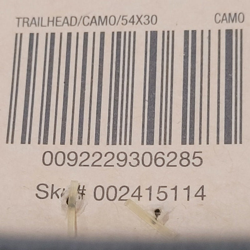 Trailhead Camo Cargo Pants 54x30 – Woodland Print, Outdoor Utility Style