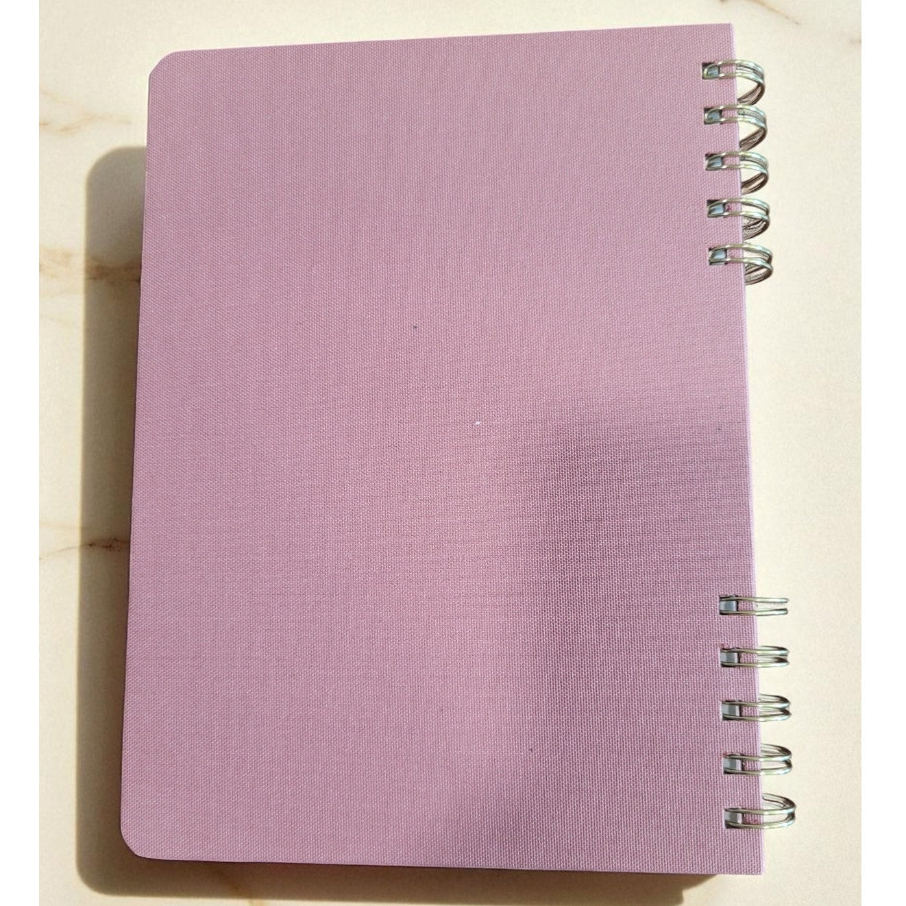 3-Pack – Altitude Supplies Spiral Journals – 6.25" x 8.5" – 160 Lined Pages – Mauve Pink Arch Cover