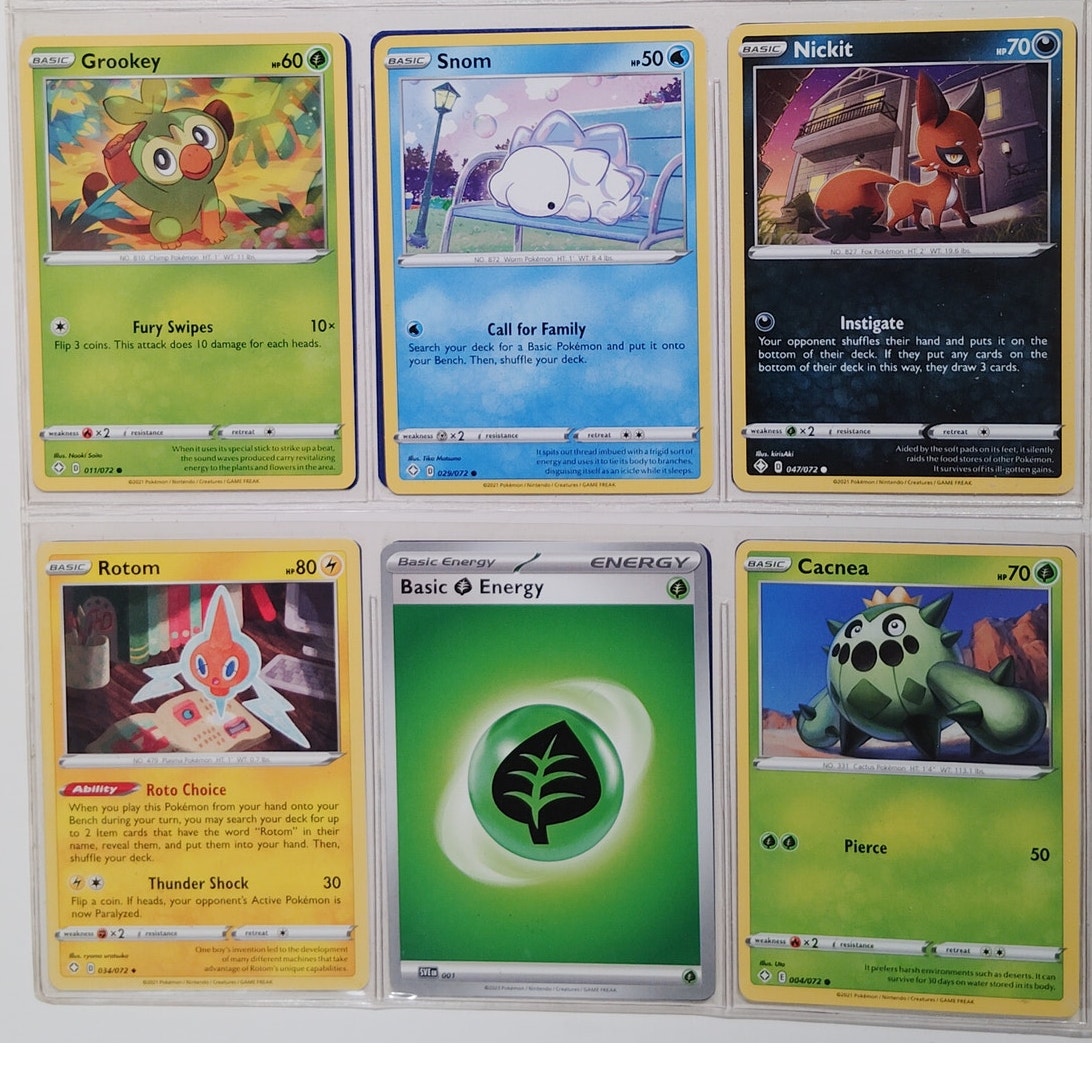 18 Random Pokémon Cards Pictured, Actual Photos Provided