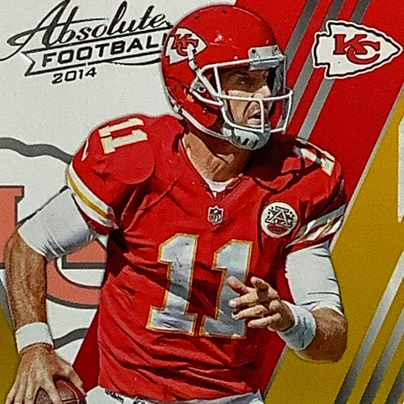 Alex Smith, Kansas City Chiefs, NFL Panini Absolute Football 2014 Card 45, EX/NM
