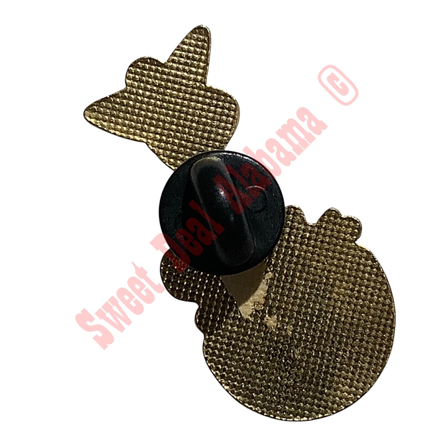 Madame Shoo Shoo Hat, Lapel or Tie Pin 1-3/8"H x 3/4"W WWII Aviator's Nose Art