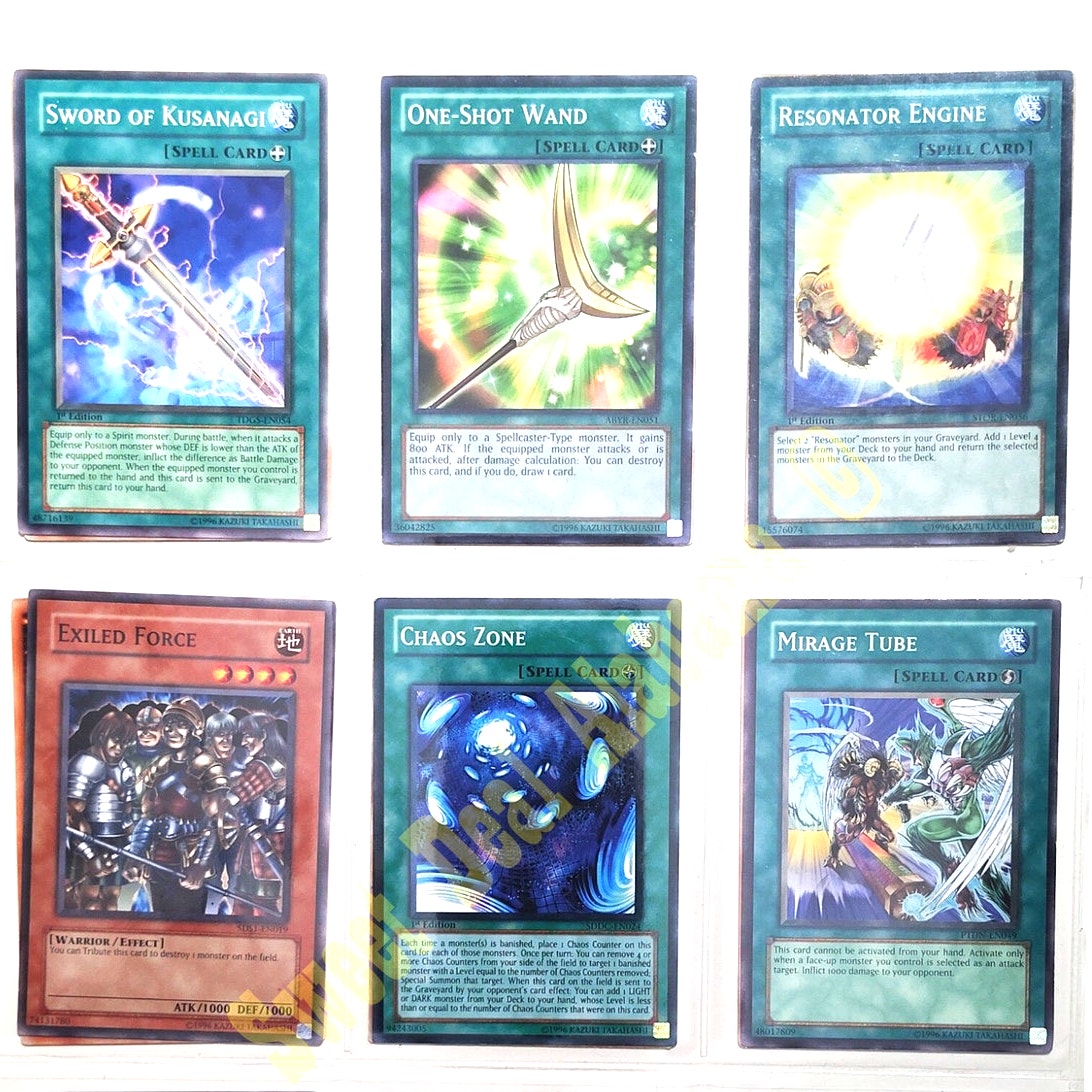 18 Random Yu-Gi-Oh! Cards Pictured, Excellent Condition, Actual Photos