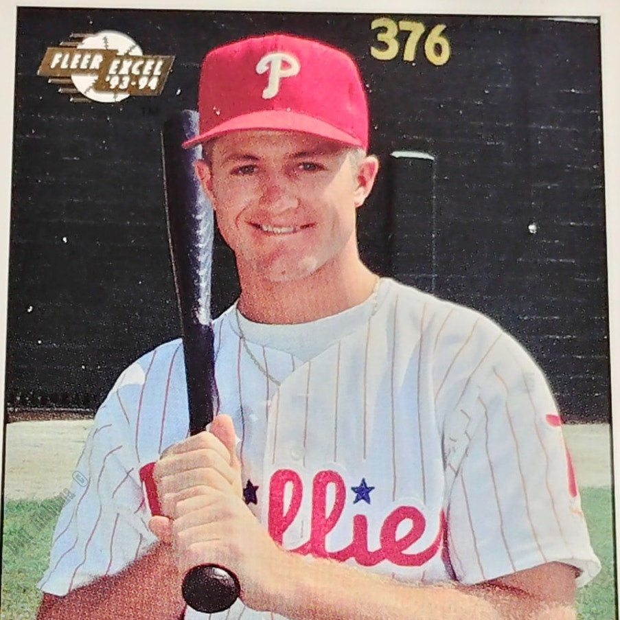 Alan Burke, Spartenburg Phillies, No. 244, 93-94 Fleer Excel Minor Leagues