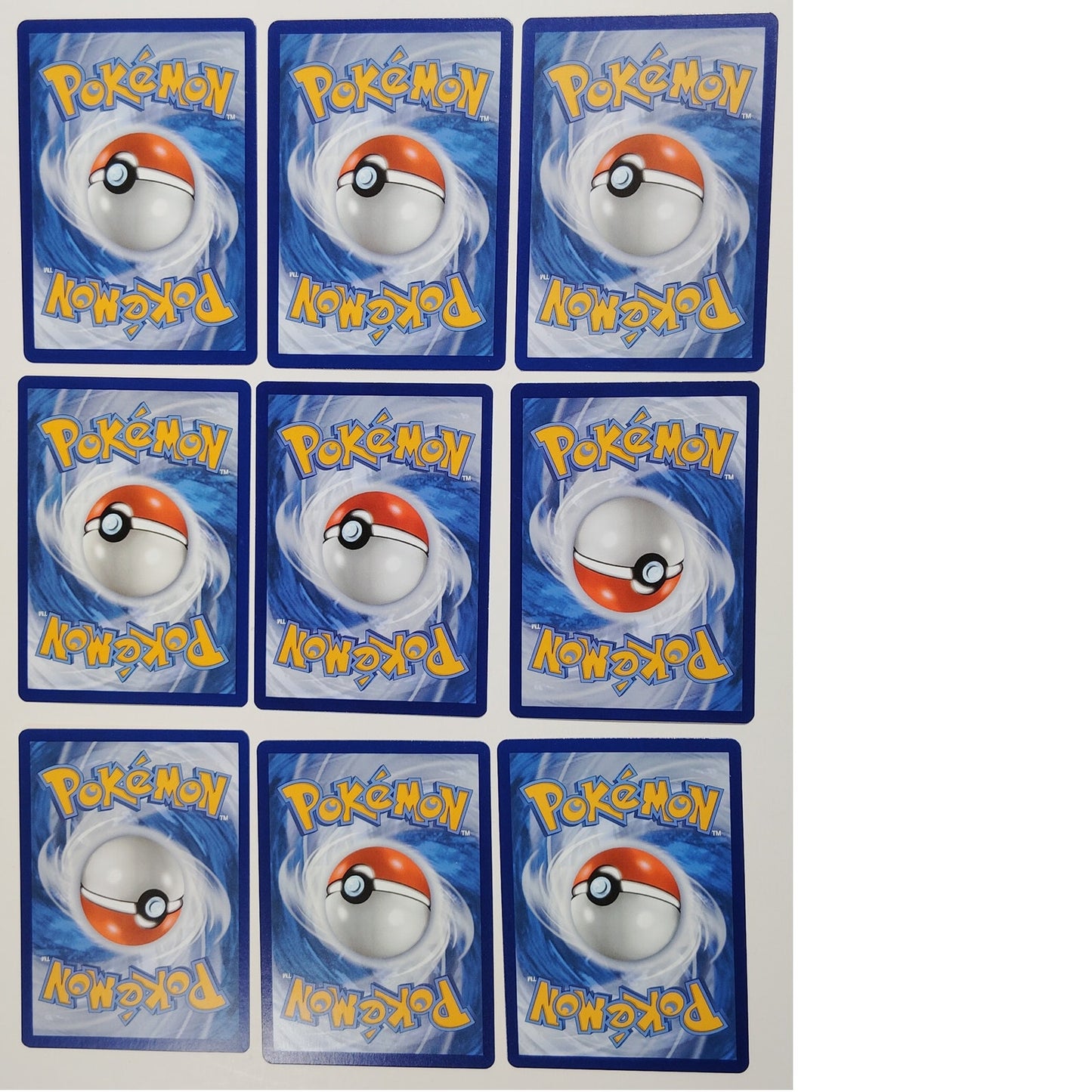 18 Random Pokémon Cards Pictured, Actual Photos Provided