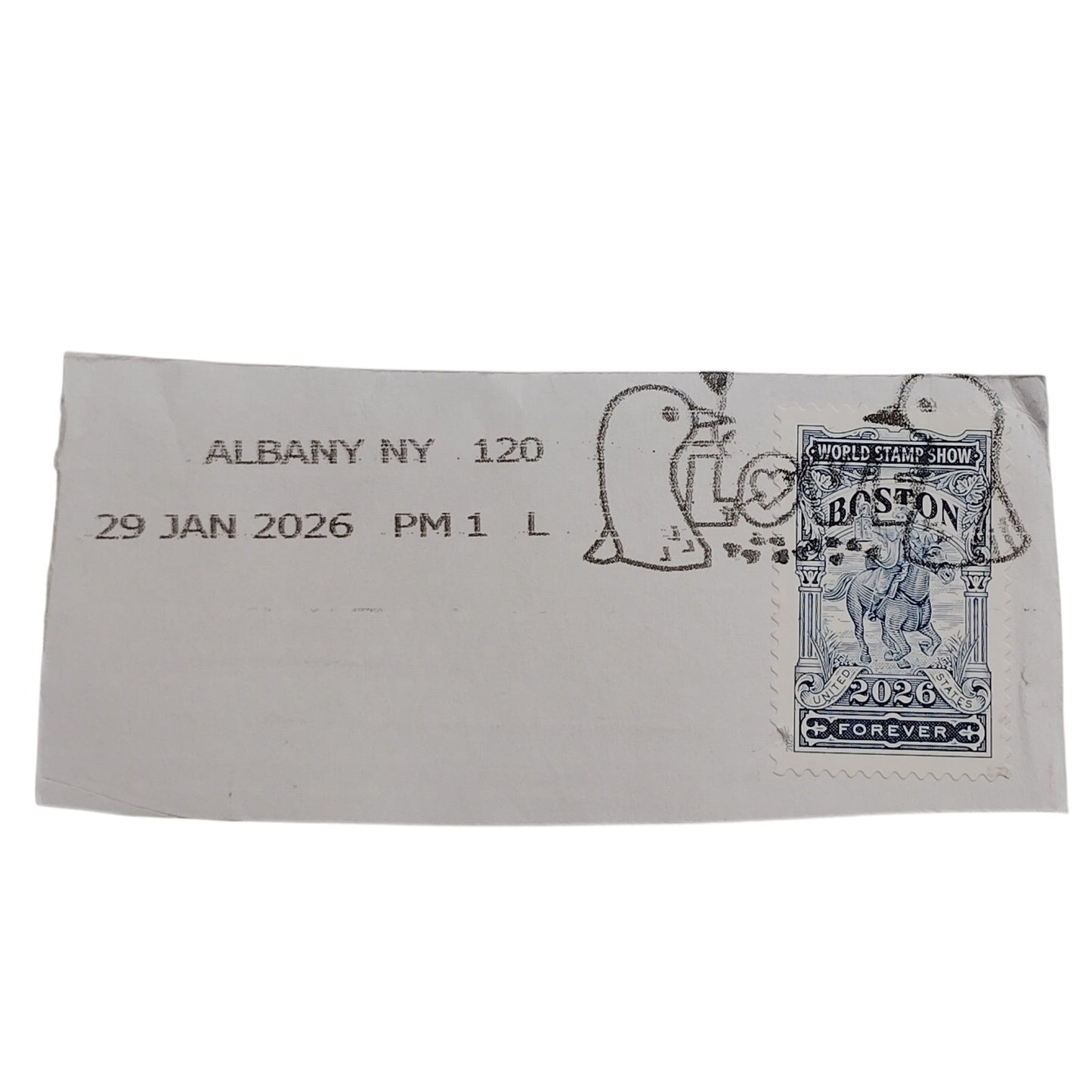 2025 USA Boston 2026 Midnight Rider Forever Stamp Scott 6030 - Canceled