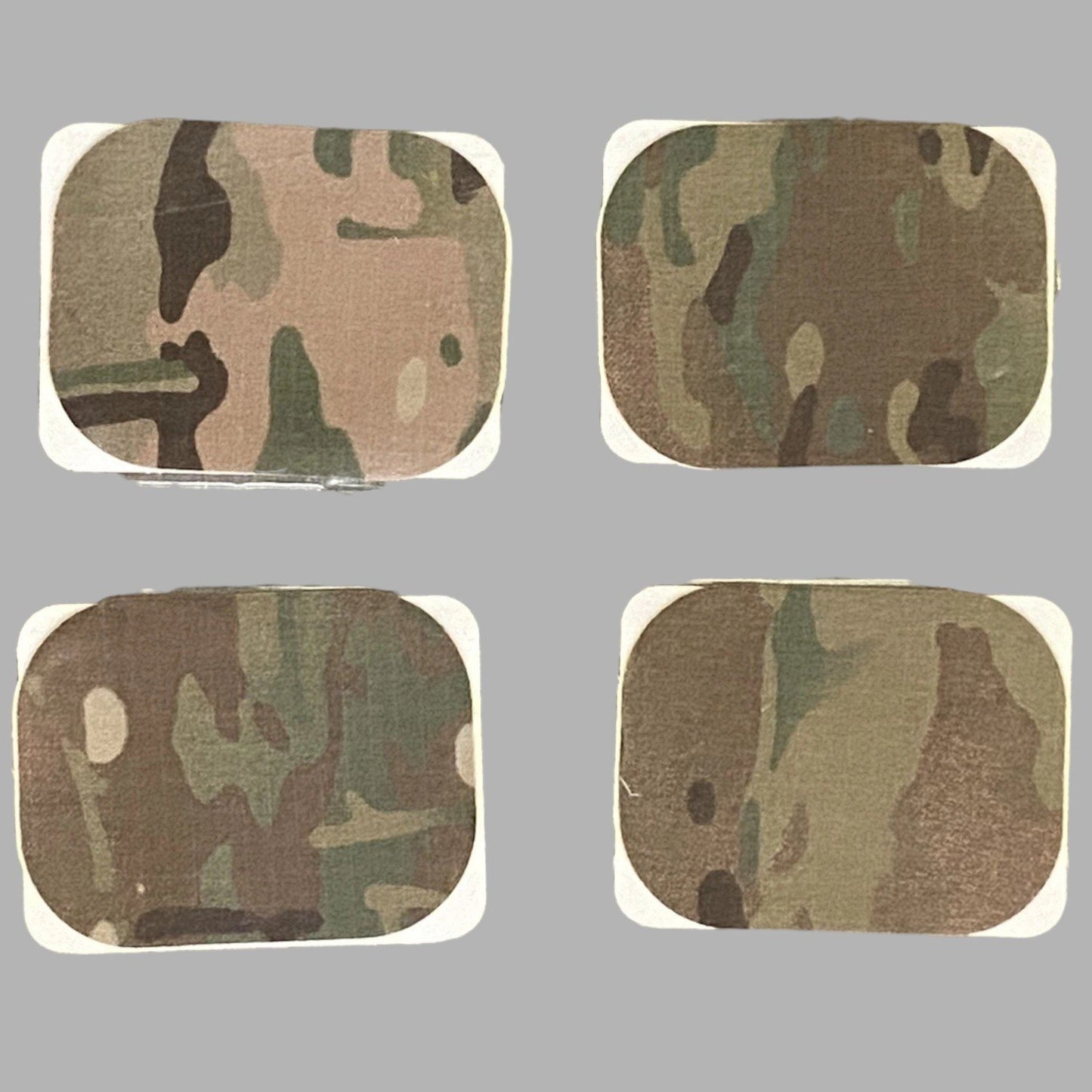 Vintage SOT Source One Tactical Patch 4" x 3" Peel & Stick Woodland Camouflage