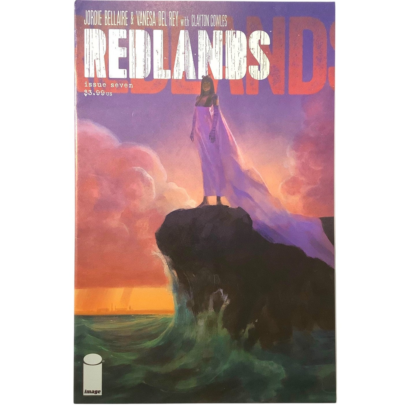 Redlands #7, Oct 2018, NM 9.4, Image Comics, Cover: Vanesa R. Del Rey