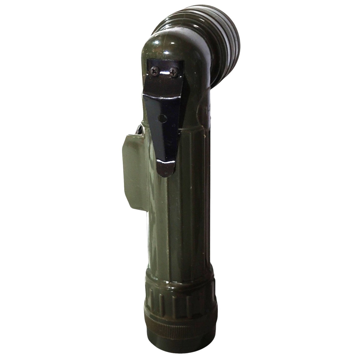 TL-122 Military Surplus Flashlight w/Red, Green, Yellow & Blue Lens & Extra Bulb