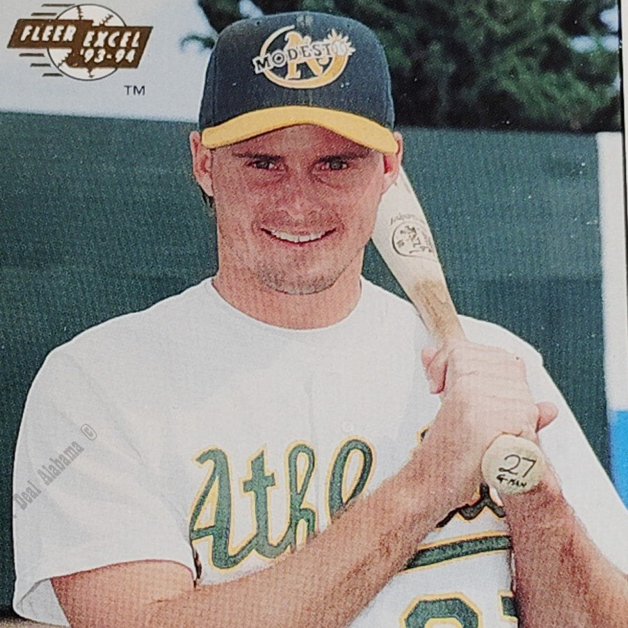 Jason Giambi, Modesto Athletics, No. 120, 93-94 Fleer Excel Minor Leagues