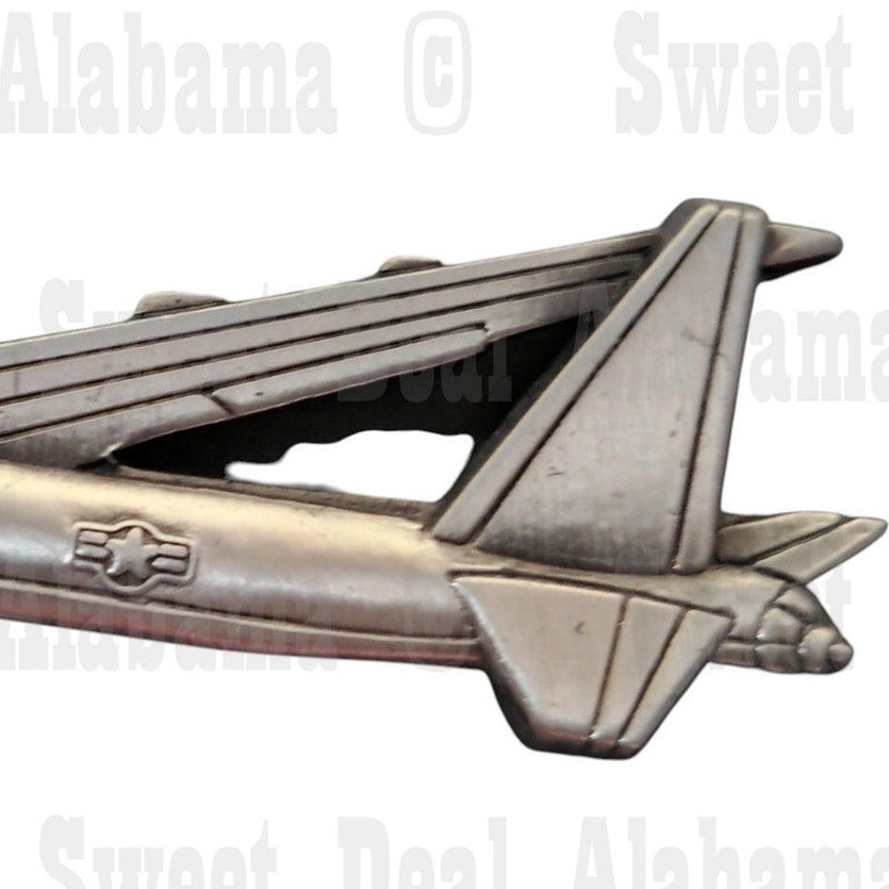 Stratofortress B-52 Aircraft Collector's Hat, Lapel, Brooch Pin 2-1/2" x 1-3/8"H
