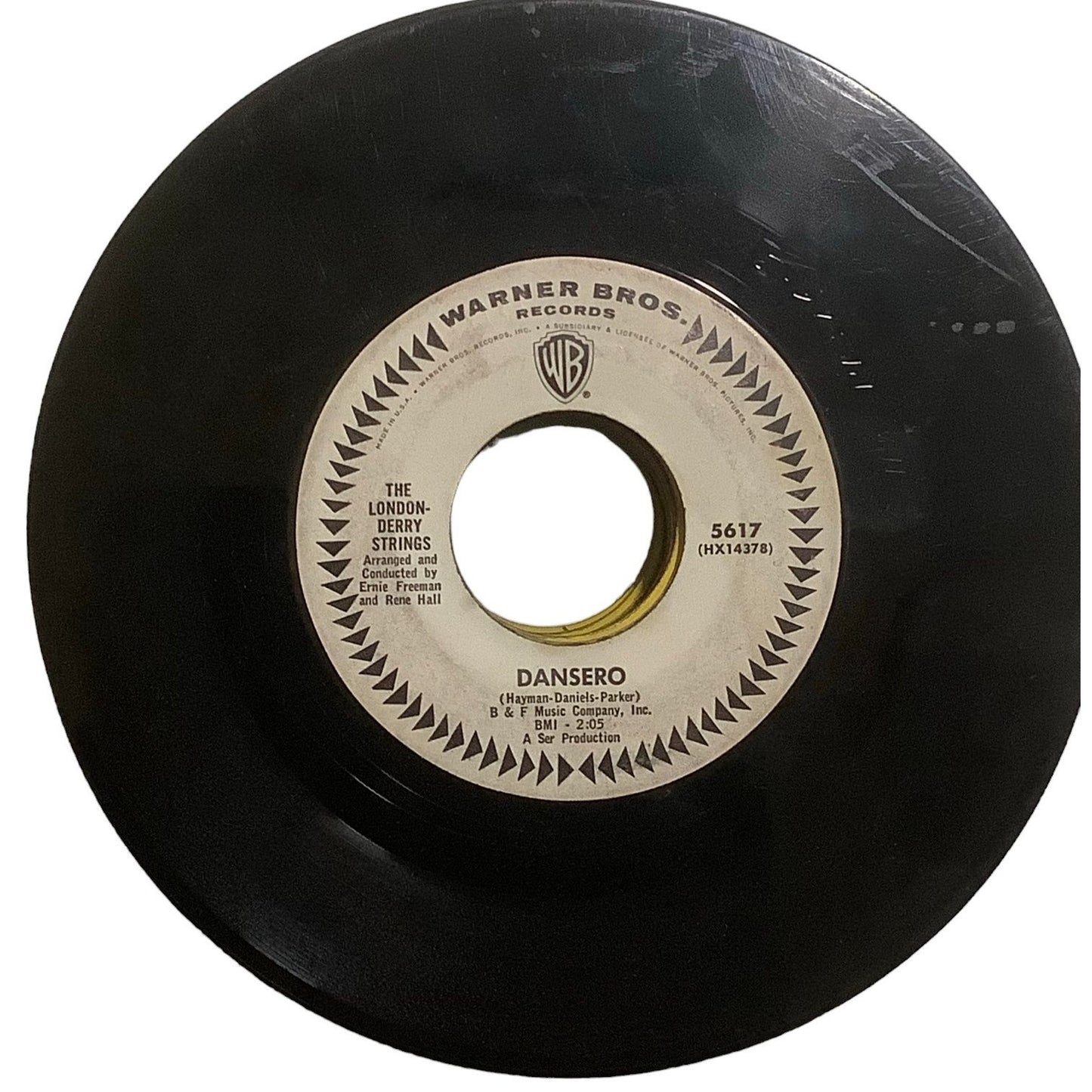 The Londonderry Strings – Dansero & Spanish Armada, 1965 Singles 45 Record #5617