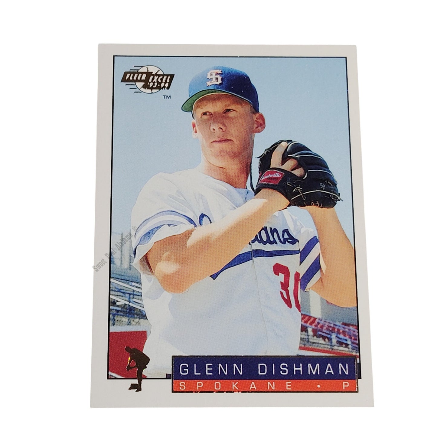 Glenn Dishman, Spokane Indians, #278, 93-94 Fleer Excel Minor Leagues