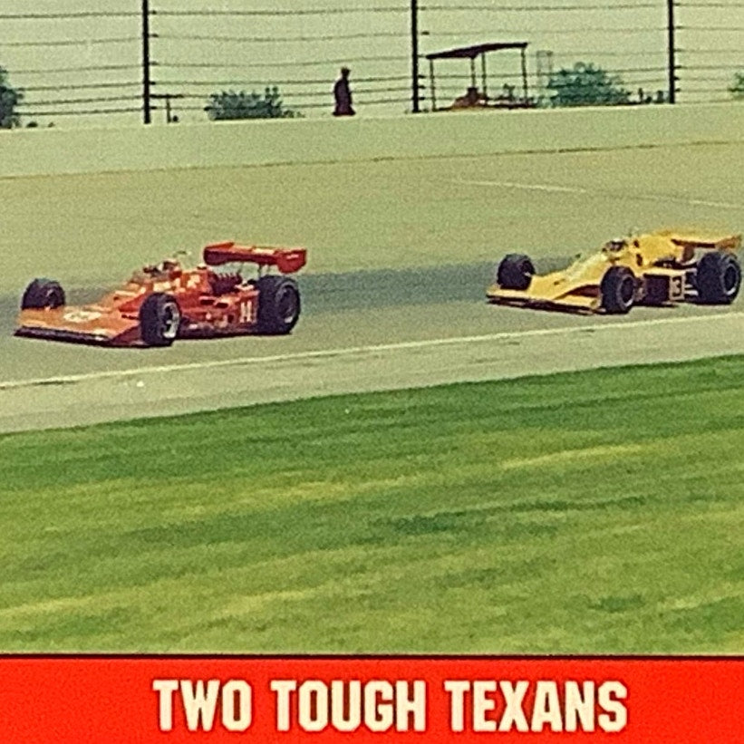 1974 Tough Texans - A.J. Foyt & Johnny Rutherford, 1992 Legends of Indy, #64 NM+