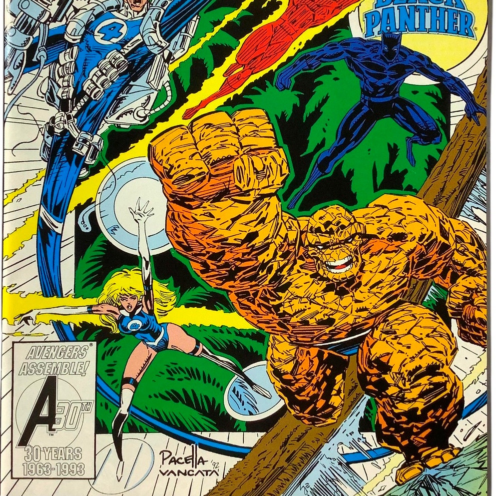 Marvel's Fantastic Four Unlimited #1, March 1993, Guest: Black Panther, NM 9.4