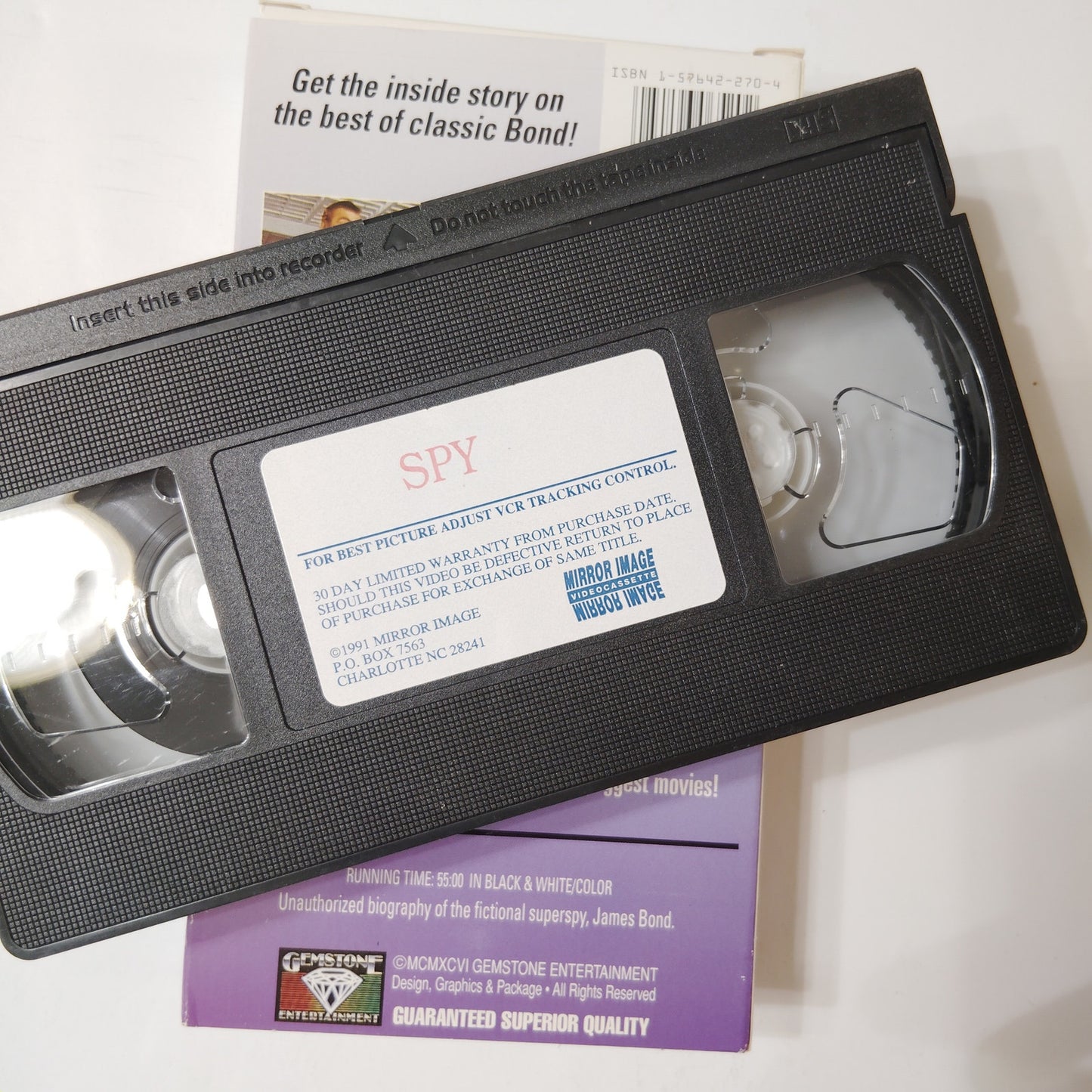 Superspy James Bond The Greatest 007 Highlights VHS 1996 Unauthorized Biography