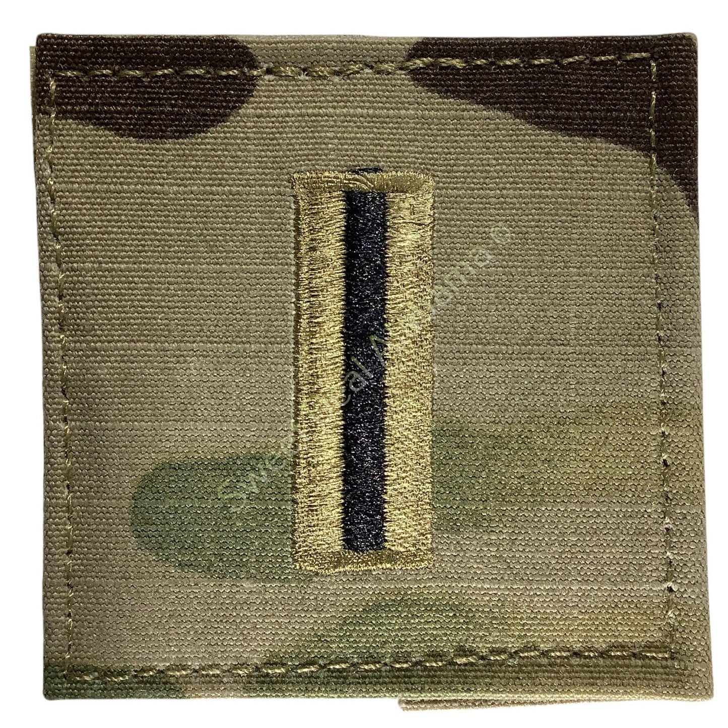 U.S. Army Chief Warrant Officer 5 WO5 OCP Rank Insignia, Camo, 2x2, Hook-n-Loop