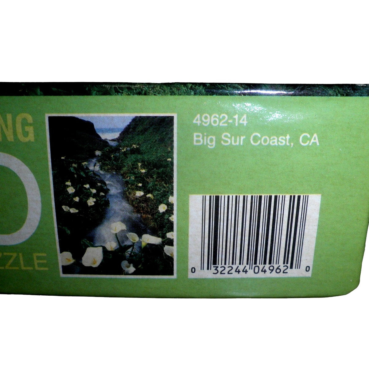 VTG Milton Bradley 1000 PC Puzzle, Big Sur Coast, CA, #4962-14 New in Sealed Box