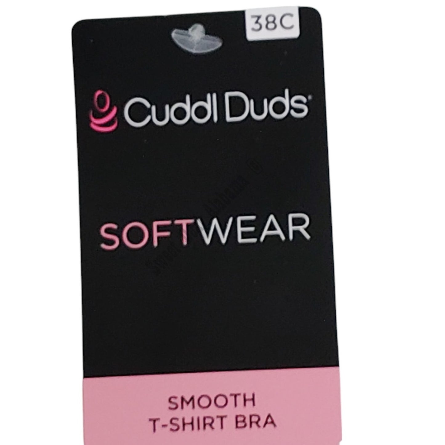 Cuddl Duds Softwear Smooth T-Shirt Bra, Women's, Size: 38 C, Whisper (Natural)