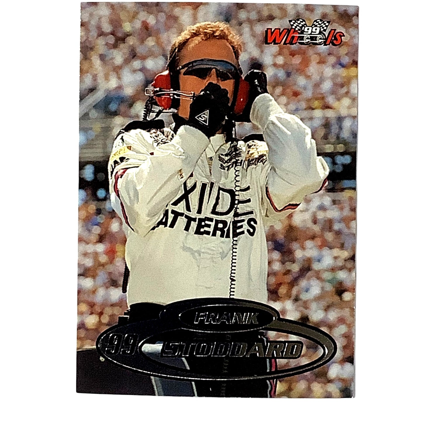 Frank Stoddard Crew Chief #99 Jeff Burton 1999 Wheels 84 NASCAR Winston Cup, NM+