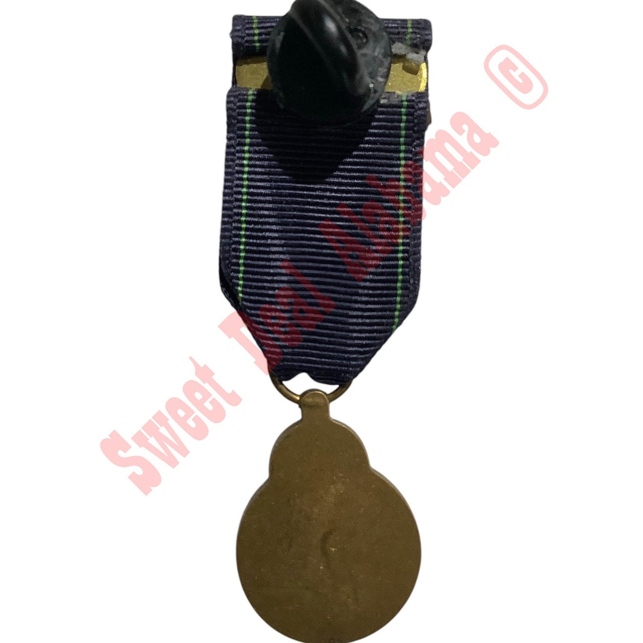 Navy Expert Pistol Shot Achievement Medal, Hat/Lapel Pin 2-7/8"H x 3/4"W