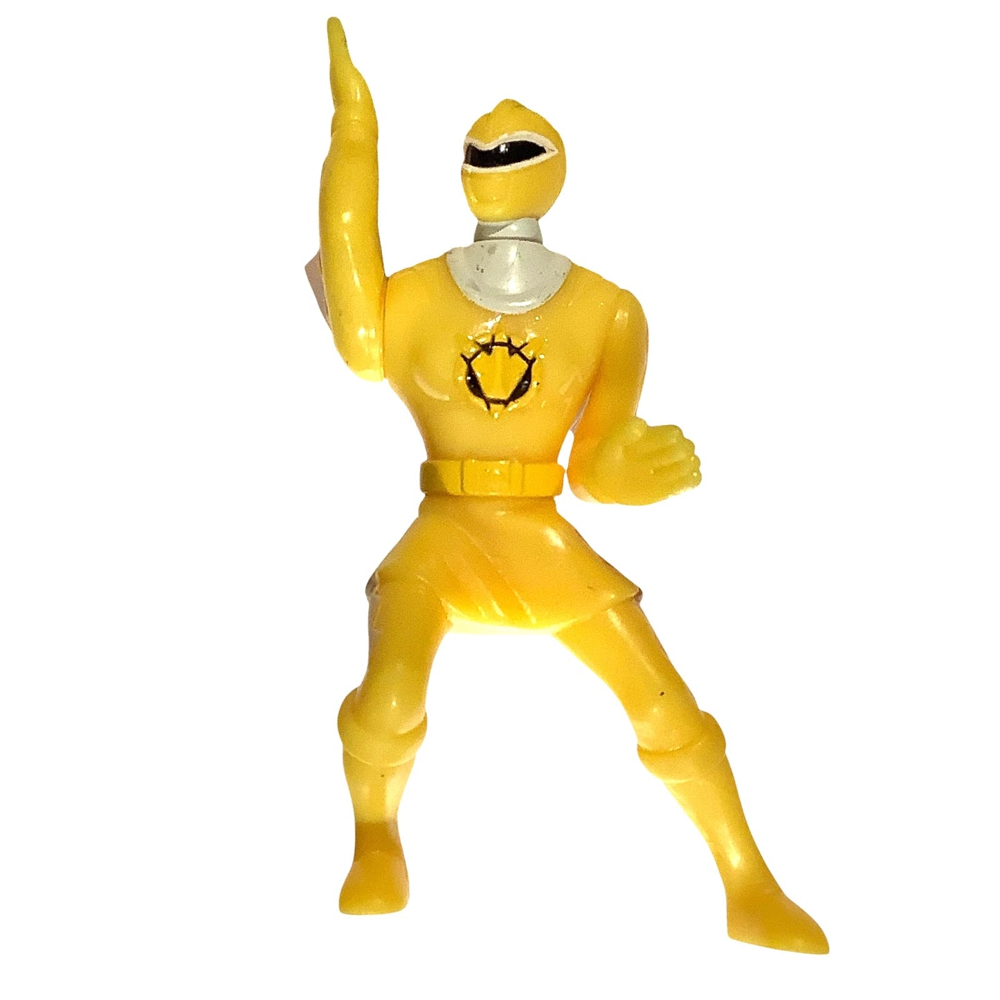 Blue and Yellow Power Rangers Dino Thunder Interacting, 2004, McDonald's Premium