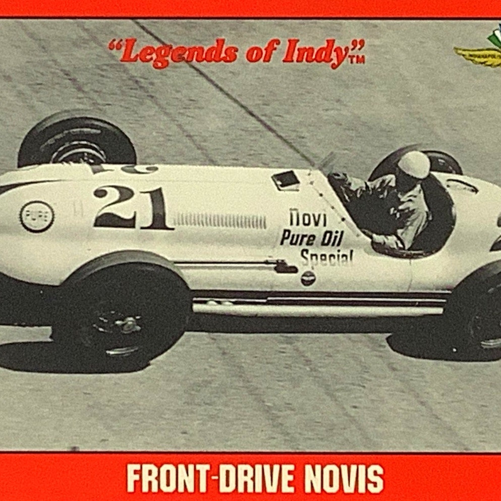1952 Chet Miller's Front Drive Novi at Indy 500, 1992 Legends of Indy, #74 NM+