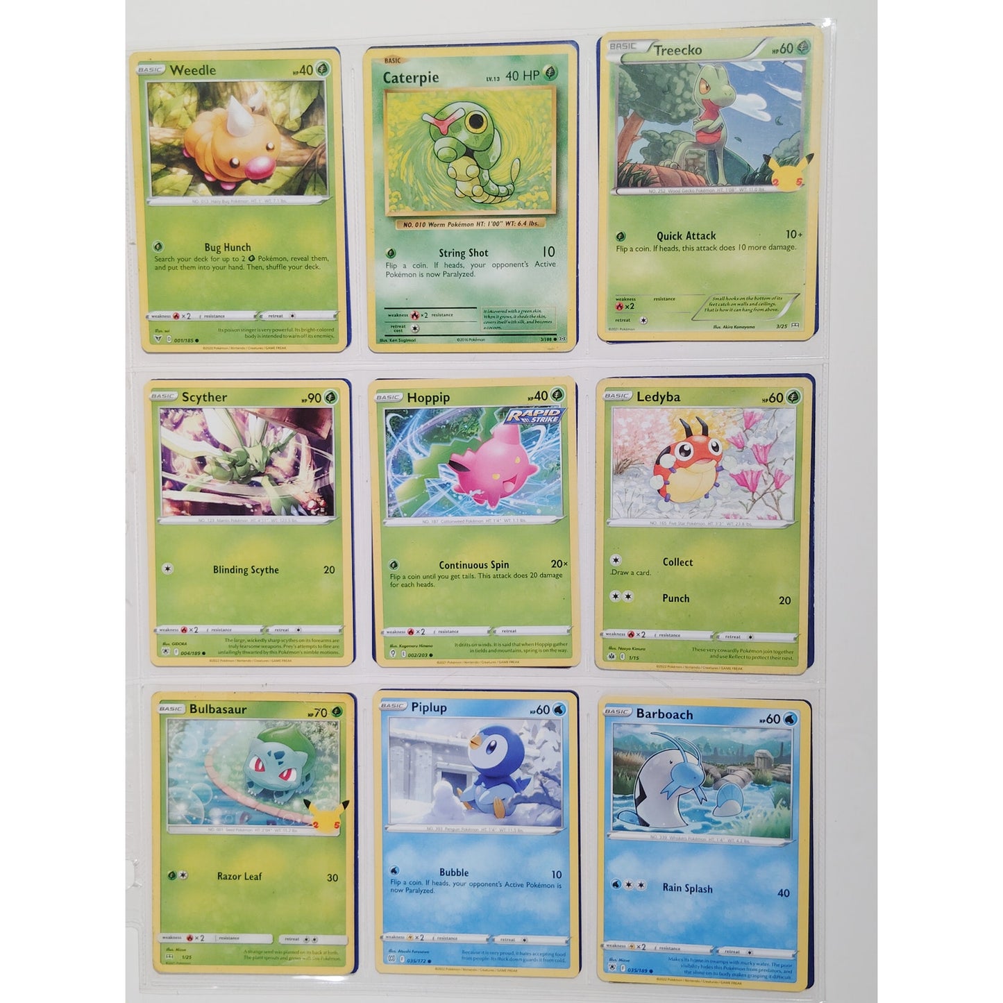 18 Random Pokémon Cards Pictured, Actual Photos Provided