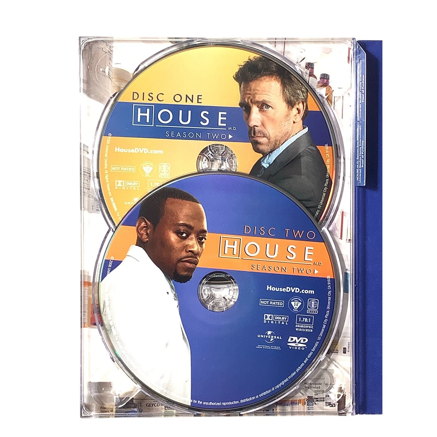 House, M.D.: Complete Season 2 (6-CD Set, 2011) 17 Hours & 24 Minutes - Drama TV