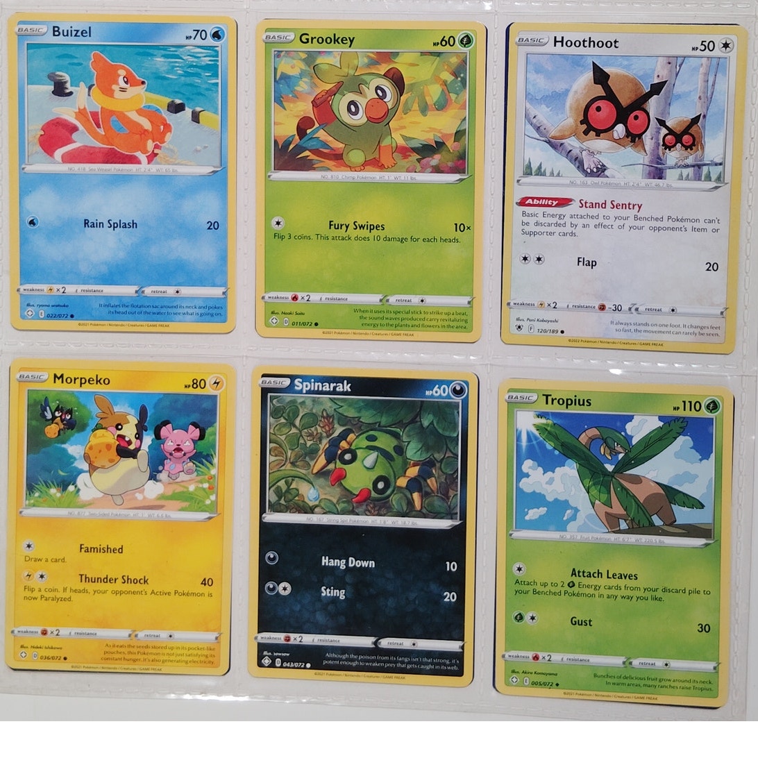 18 Random Pokémon Cards Pictured, Actual Photos Provided