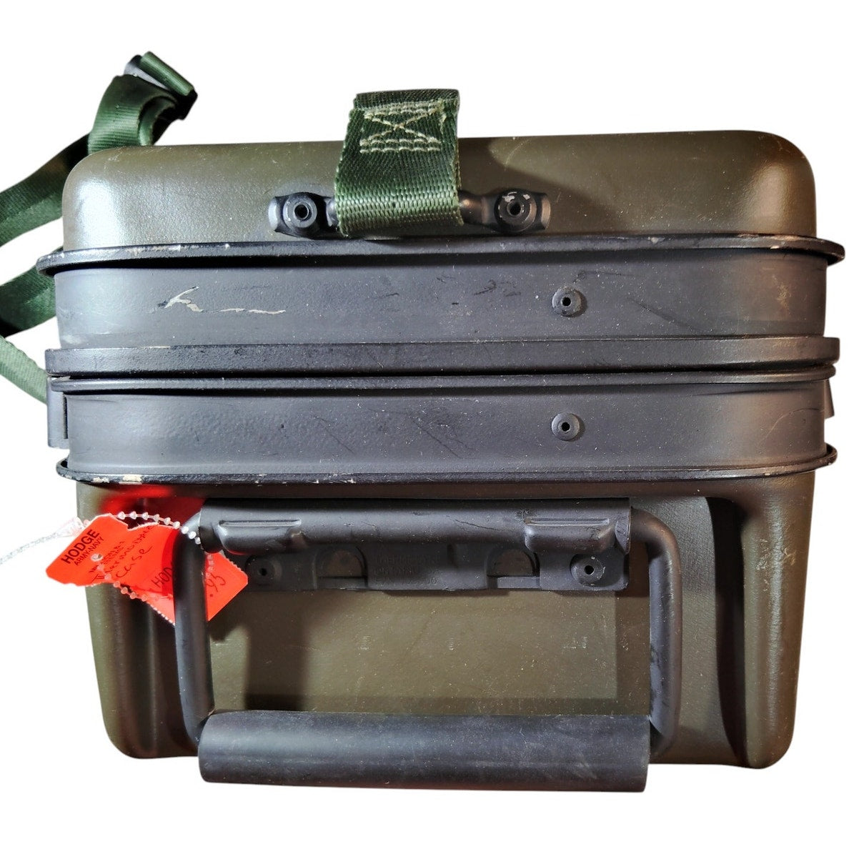 Thermodyne Hard Case – 9"x9"x7", Olive Drab Green, Strap & Lock, No Foam