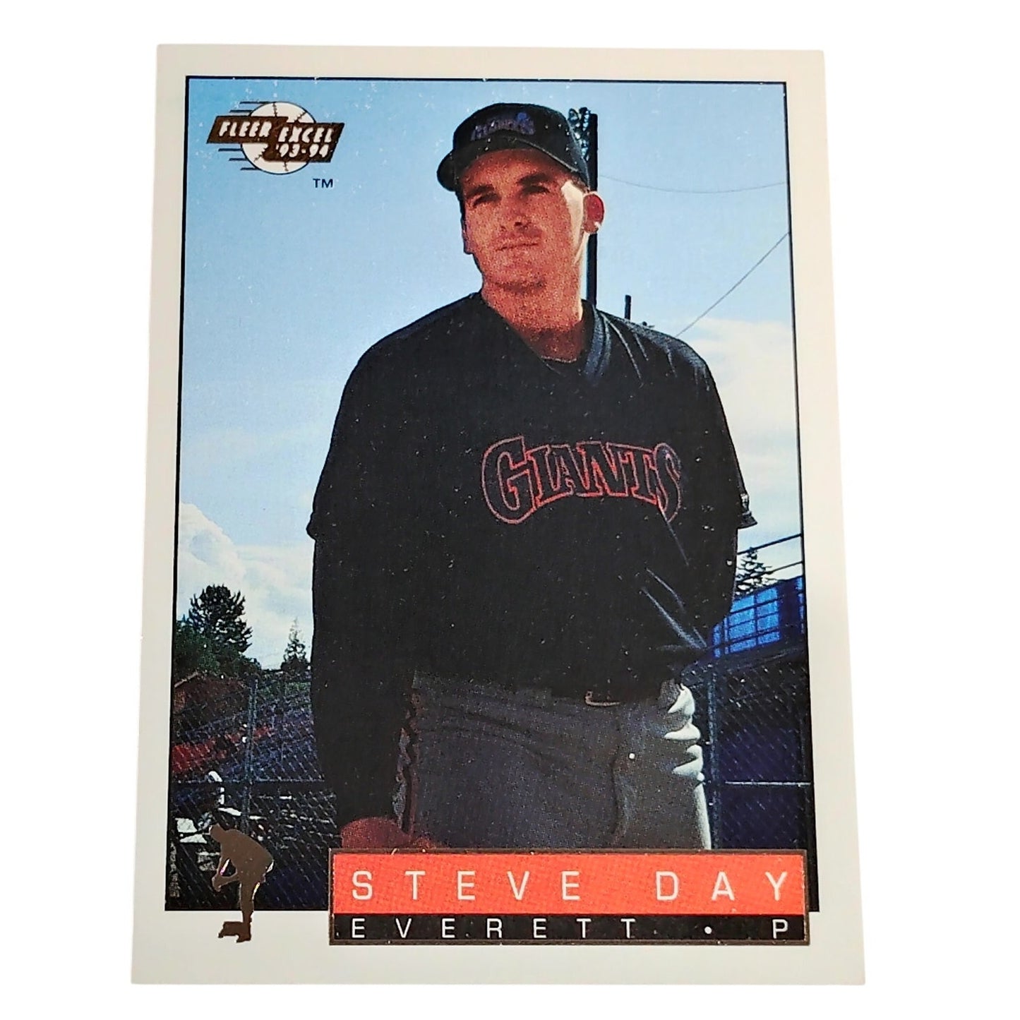 Steve Day, Everett Giants, #287, 93-94 Fleer Excel Minor Leagues