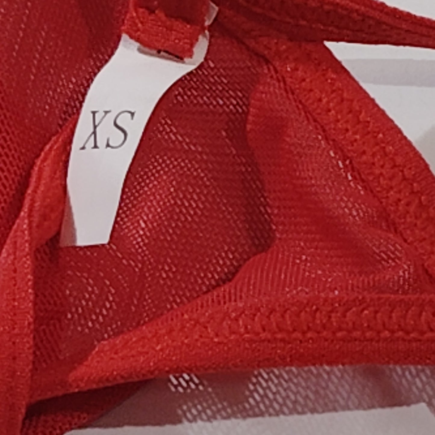 Avidlove Strappy G‑String – Red – Size XS – NWT