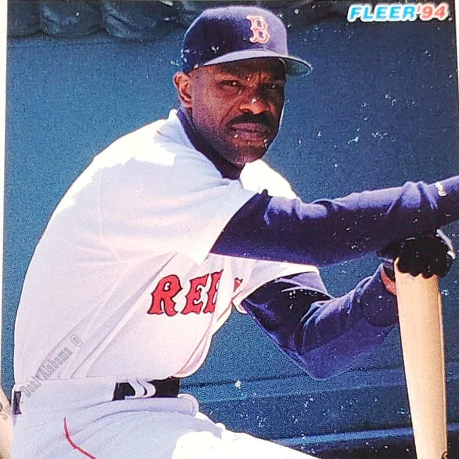 Andre Dawson, Boston Red Sox, #29, 1994 Fleer Baseball Collector's Card