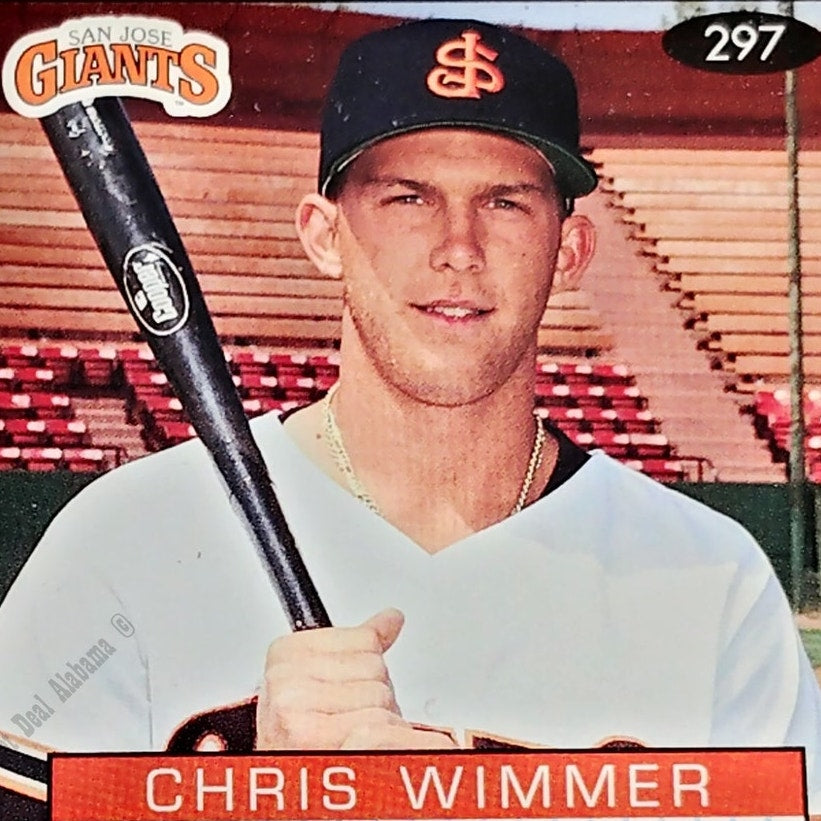 Chris Wimmer, San Jose Giants, #297, 93-94 Fleer Excel Minor Leagues