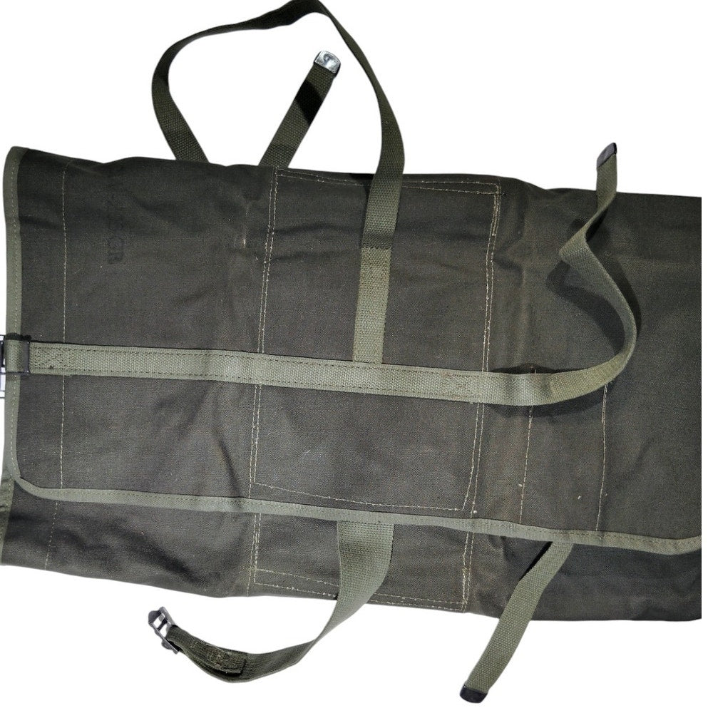 U.S. Army CW-206/GR Radio Antenna Canvas Carry Bag 1950s–1960s Era GRC/VRC Series NOS