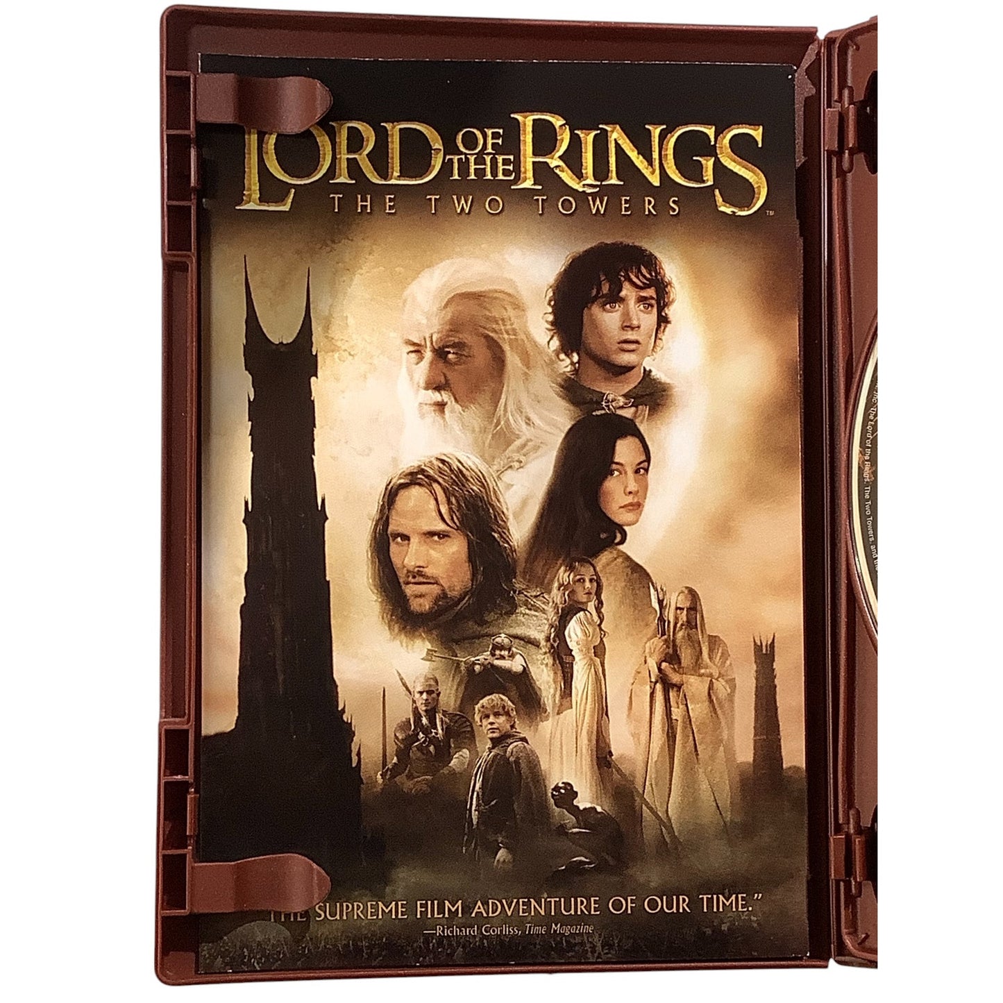 The Lord of the Rings: The Two Towers (Widescreen Edition, 2002, DVD)