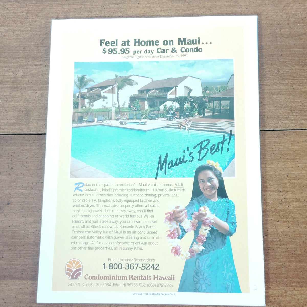 Hawaii Magazine March-April 1992 - Vintage Island Travel & Culture Issue