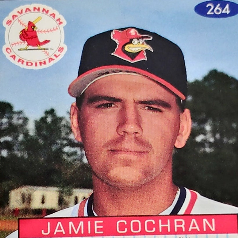 Jamie Cochran, Savannah Cardinals, #264, 93-94 Fleer Excel Minor Leagues