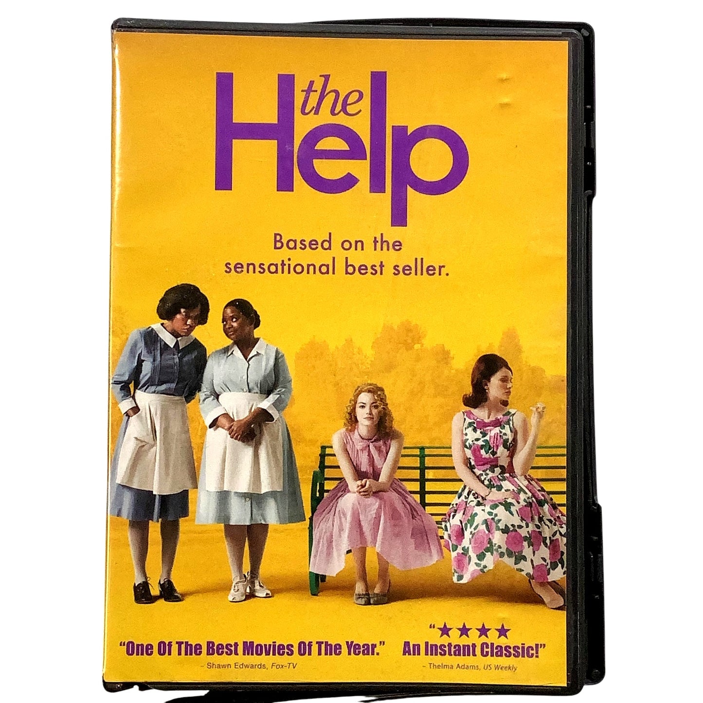The Help (2011 DVD) 146 Minute Drama, Rated PG-13, Based on the Book "The Help"