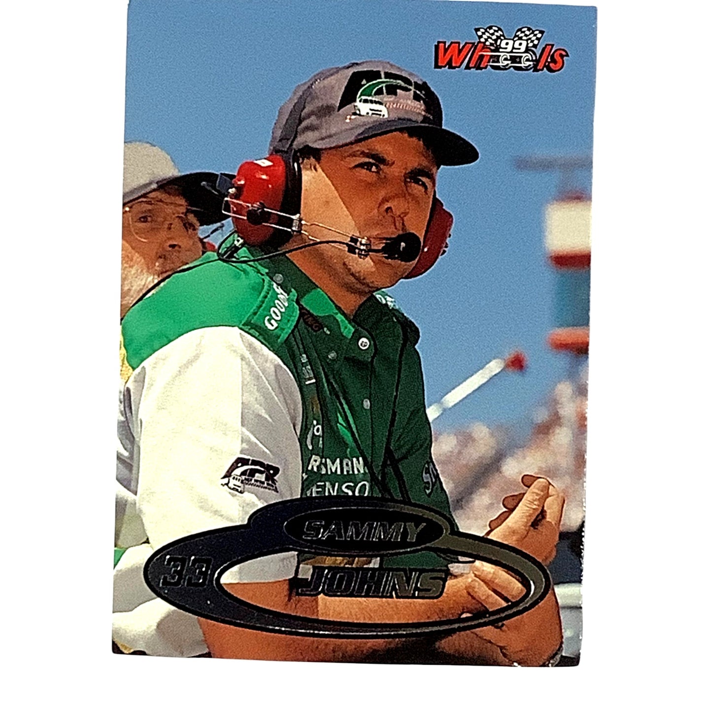 Sammy Johns Crew Chief #33 Skoal, 1999 Wheels Card 87 NASCAR Winston Cup, NM+