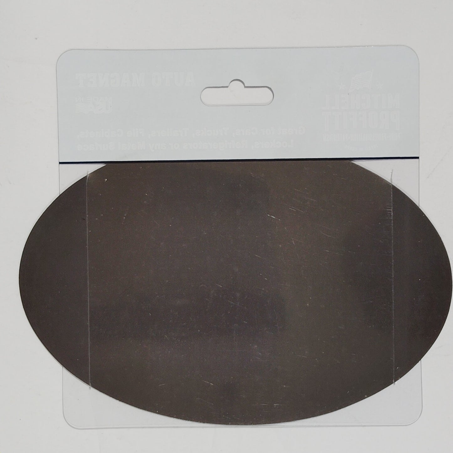 Afghanistan Veteran Auto Magnet – 6" x 4" Oval Service Ribbon Design, Made in US