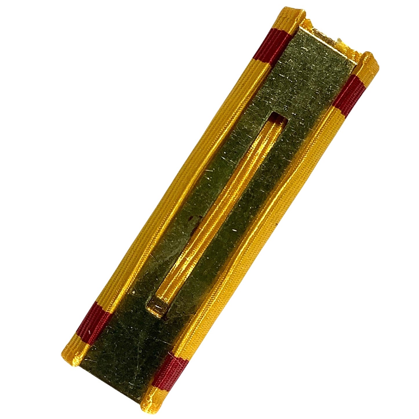 Navy / USMC China Service Medal Ribbon, 1-3/8" x 3/8", Multiple Theatre Dates