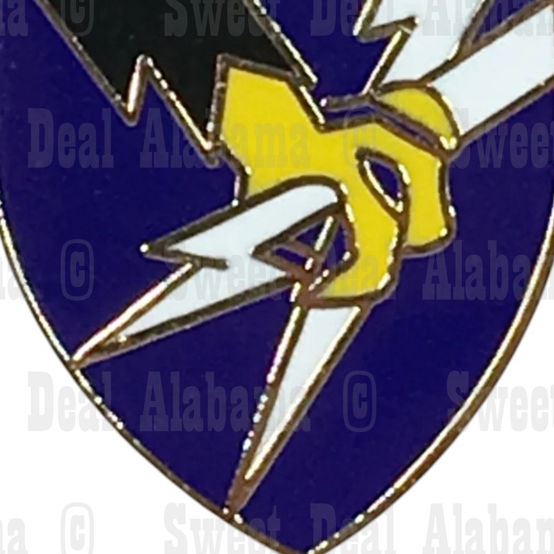 Army Security Agency Collector's Hat, Lapel Novelty Pin 3/4"W x 1"H