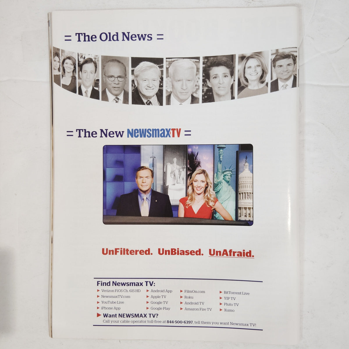 Newsmax Magazine February 2017 Trump's Big Agenda Cover Collectible
