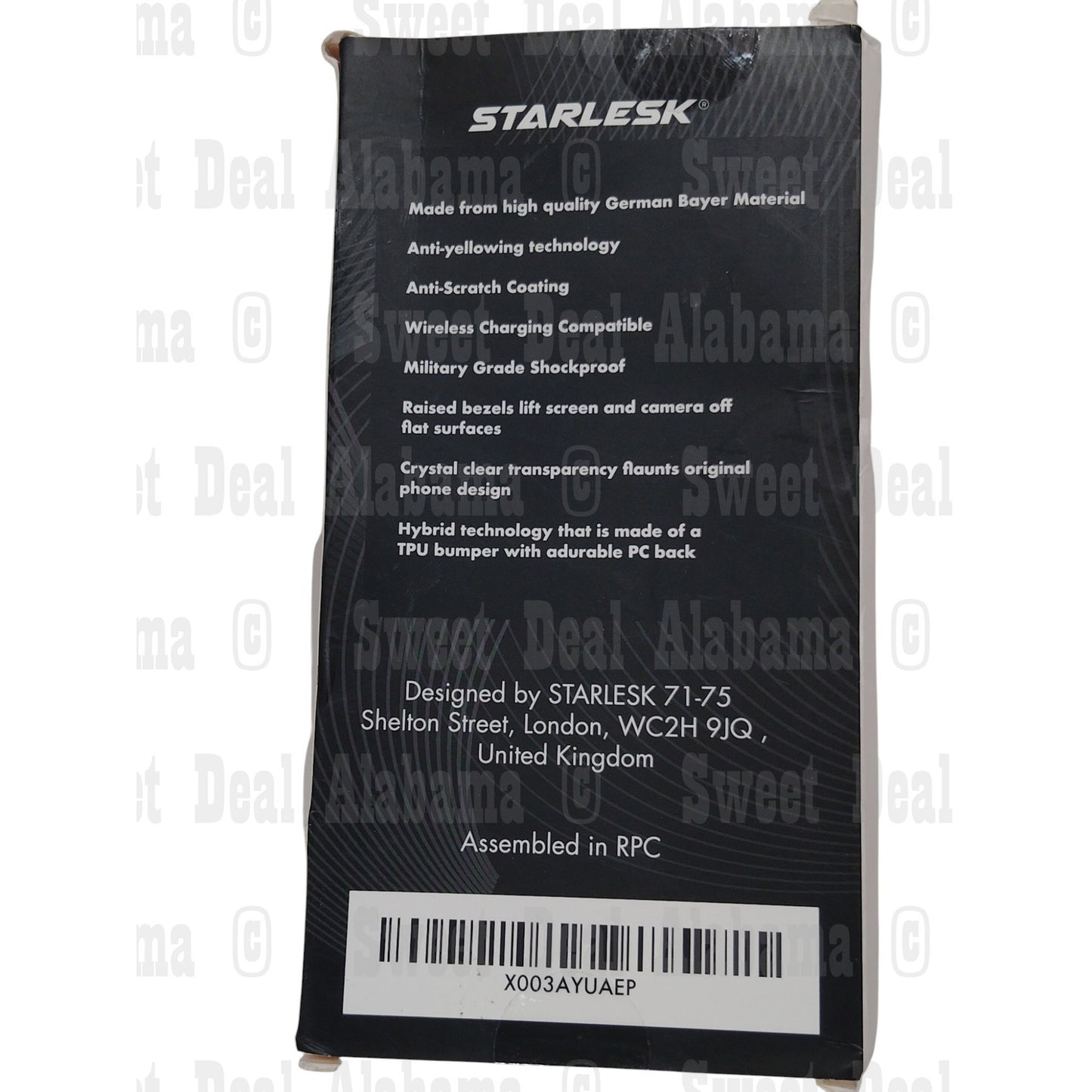 Starlesk Cellphone Case For iPhone 14 Pro Max (6.7") Bumper Case, Clear